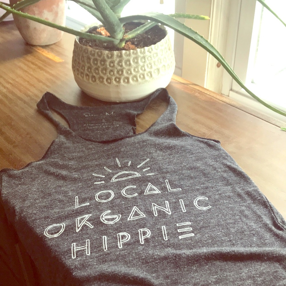 Sienna moon ✨local organic hippie racerback ✨